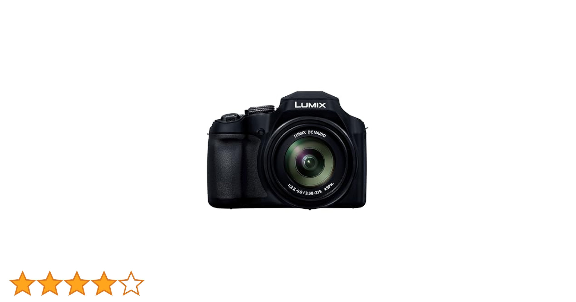 LUMIX20-1200デジタルカメラ FZ80D Compact Camera + 20-1200mm Zoom Lens